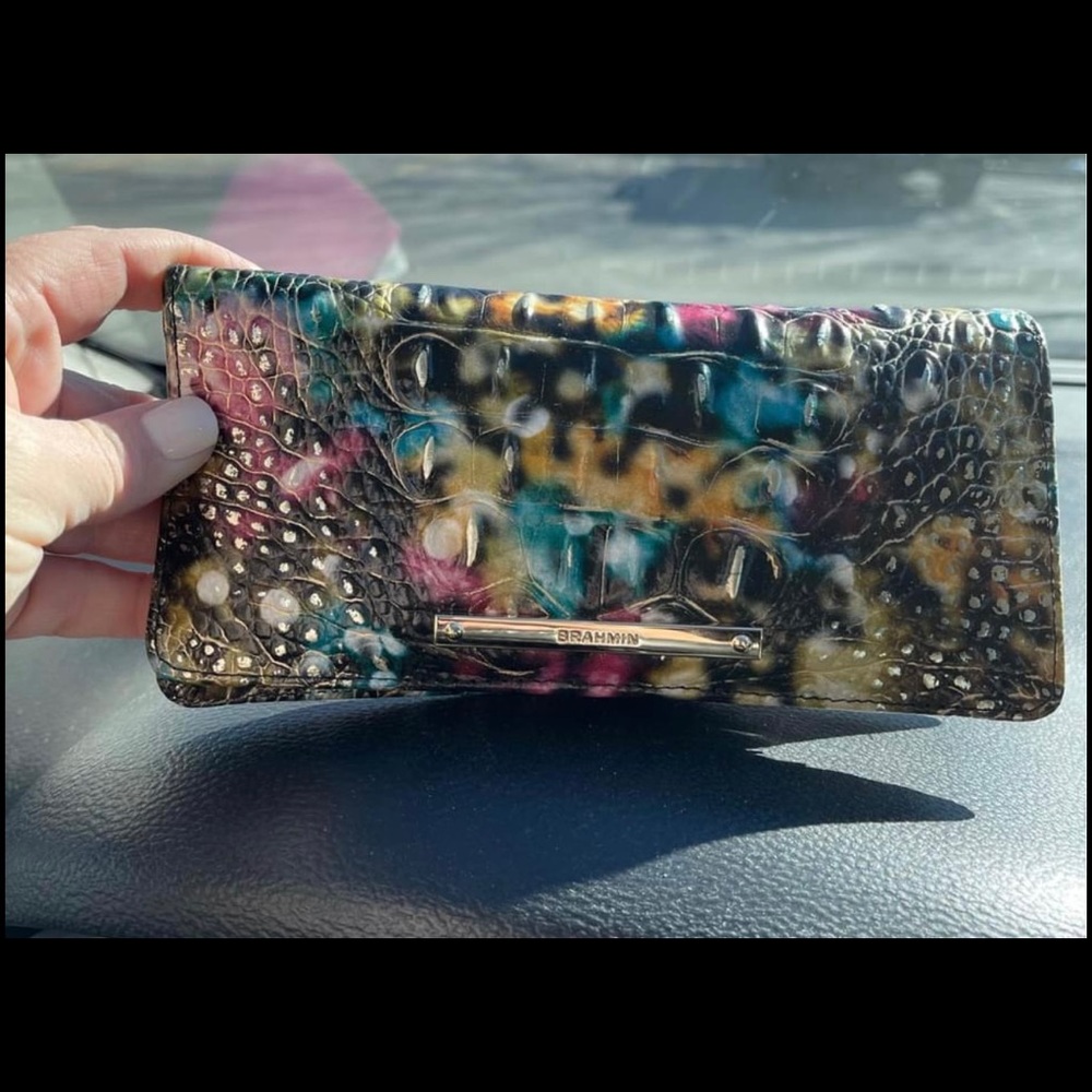 Brahmin retro Amelia bag matching wallet